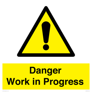 Danger Work in Progress